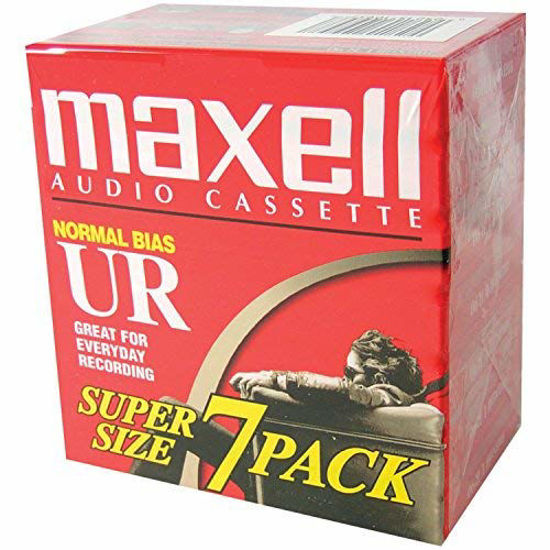 Picture of Maxell UR-90 Blank Audio Cassette Tape - 21 Pack (108575)