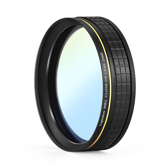 Picture of Lightdow 200D Close-Up Macro Lens Filter with Nano Coating - High Definition Close Up for Nikon, Canon, Sony, Panasonic, Fujifilm, Pentax & Olympus DSLR Cameras (58mm)