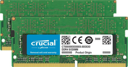 Picture of Crucial RAM 32GB Kit (2x16GB) DDR4 2400 MHz CL17 Memory for Mac CT2K16G4S24AM