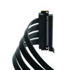 Picture of Phanteks (PH-CBRS4.0_FL15) 150mm Flat Line PCI-E gen4.0 x16 Rise Cable, 90 Degree Adapter, Black