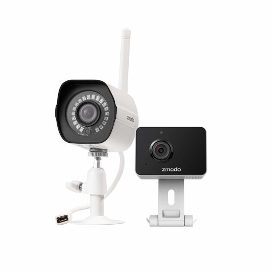 Zmodo 1080p outdoor wifi camera with extended 2024 night vision