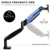 Picture of VIVO Premium Aluminum Heavy Duty Single Monitor Arm for Ultrawide Monitor up to 35 inches and 30.9 lbs, Desk Mount Stand, Pneumatic Height, Max VESA 100x100, Black, STAND-V101Q