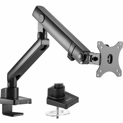 Picture of VIVO Premium Aluminum Full Motion Single Monitor Desk Mount Stand with Lift Engine Arm, Fits Screens up to 32 inches, STAND-V101BB