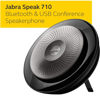 Picture of Jabra Bluetooth Speakerphone Speak 710 - Compatible with USB, Pc, Mac, Bluetooth Devices, Voice, Video Apps - Zoom, Skype, Teams Version, Set of 2 Speakers Bundle (Deluxe MS Bundle w/AC Charger)