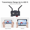 Picture of Hollyland Mars 400S Pro [Official Dealer] Wireless SDI/HDMI Video Transmission System, 0.1S Latency 400ft Range, 12Mbps Live Stream Rate, 4 APP Monitoring, 3 Way Power Options (Transmitter+Receiver)