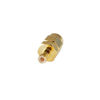 Picture of DHT Electronics RF coaxial Coax Adapter Connector SMA Male to SMB Male