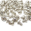 Picture of Honbay 100PCS M3x5 Round Head PC Mounting Computer Screws Computer Case Fixed Motherboard Screw (Nickel Plated)