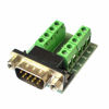 Picture of HiLetgo 2pcs DB9 Male Adapter RS232 to Terminal RS232 Serial to Terminal DB9 Connector Convert Adapter