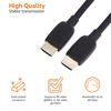 Picture of Amazon Basics HDMI Cable, 48Gbps High-Speed, 8K@60Hz, 4K@120Hz, Gold-Plated Plugs, Ethernet Ready, 3 Foot, Black