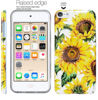 Picture of J.west iPod Touch 7th/6th/5th Generation Case,Soft Floral Design Sunflower Shockproof TPU Case Slim Fit iPod Touch 7 Case, Cute iPod Touch 6 / 5th Generation Case Cover