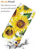 Picture of J.west iPod Touch 7th/6th/5th Generation Case,Soft Floral Design Sunflower Shockproof TPU Case Slim Fit iPod Touch 7 Case, Cute iPod Touch 6 / 5th Generation Case Cover