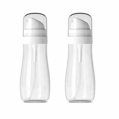 Picture of Small Spray Bottle with Fine Mist, 2 Pack 3.4oz/100ml Travel Spray Bottles for Hair and Face, Refillable Spray Bottles for Cleaning Solutions, Perfume, Liquid Cosmetics, Essential Oils TSA Approved