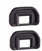 Picture of 80D Eyecup Eyepiece Viewfinder Compatible for Canon EOS 90D 80D 70D 60D 50D 40D 20D 5DII 6DII Camera, Replaces EB Eyecup (2 Pack)