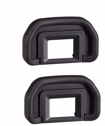 Picture of 80D Eyecup Eyepiece Viewfinder Compatible for Canon EOS 90D 80D 70D 60D 50D 40D 20D 5DII 6DII Camera, Replaces EB Eyecup (2 Pack)