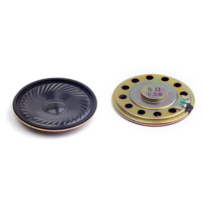 Picture of Cylewet 2Pcs Diameter 5cm 8ohm 0.5W Loudspeaker Woofer Small Speaker for Arduino (Pack of 2) CYT1025