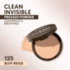 Picture of Covergirl Clean Invisible Pressed Powder, Lightweight, Breathable, Vegan Formula, Buff Beige 125, 0.38oz