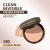 Picture of Covergirl Clean Invisible Pressed Powder, Lightweight, Breathable, Vegan Formula, Classic Beige 130, 0.38oz