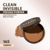 Picture of Covergirl Clean Invisible Pressed Powder, Lightweight, Breathable, Vegan Formula, Tawny 165, 0.38oz