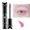 Picture of pink Mascara colored mascara Eyes Makeup Best Waterproof Fast Dry Eyelashes Curling Lengthening Eye Lashes Party Stage Use