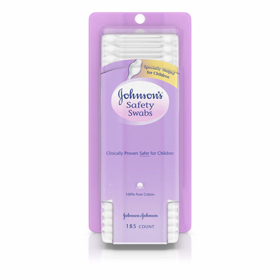 Picture of JOHNSON'S Safety Swabs 185 Each