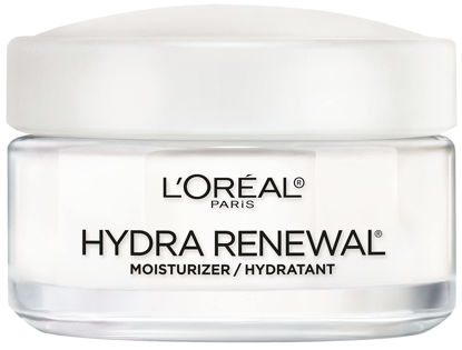 Picture of L'Oreal Paris Skincare Hydra-Renewal Face Moisturizer with Pro-Vitamin B5 for Dry Sensitive Skin, All-Day Hydration, 1.7 Oz