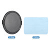 Picture of PATIKIL Camera Lens Cap, 2 Pack Sides Pinch Front Lens Cover with Microfiber Cleaning Cloth for 82mm Thread Universal DSLR Lenses