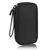 Picture of Electronics Organizer Bag Case Pouch Cable Charger Organizer Case Travel Shockproof Cord Carrying Case for Earphone Powerbank USB Hard Drive SD Card (Black)