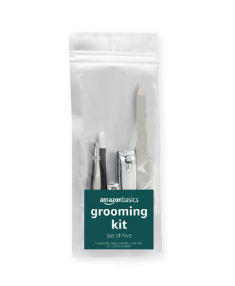 Picture of Amazon Basics 5-Piece Basic Grooming Kit