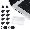 Picture of 10PCS Dust Cover Port Plugs for MacBook Air 13" M2 M1 / MacBook Air 15.3" / MacBook Pro 13" M2 M1 / MacBook Pro 14" 16", Dust Plug for USB C Thunderbolt, 3.5mm Headphone & 2PCS Webcam Cover Slide