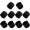 Picture of Fielect 10Pcs Silicone RCA Anti Dust Cover Plugs RCA Port Cap Stopper Cover RCA Cap Black