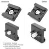 Picture of Cold Shoe Mount Adapter Cold Shoe Bracket Standard Shoe Type with 1/4" Thread Hole for Camera DSLR Flash Led Light Monitor Video and More