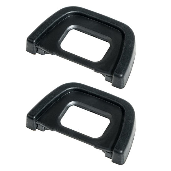 Picture of 2 Packs, DK-23 Eyecup Eyepiece Viewfinder Eye Cup ABS Compatible with Nikon DK-23 D7100 D7200 D7000 D750 D610 D600 D300 D300S Digital Camera