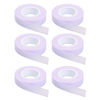 Picture of JASSINS 6 Rolls Eyelash Tape, Adhesive Fabric Eyelash Tapes, Adhesive Breathable Micropore Fabric Tape for Eyelash Extension Supply,9 m/10 Yard Each Roll (Light Purple)