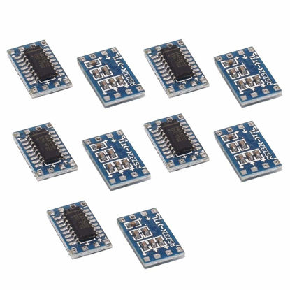 Picture of HiLetgo 10pcs Mini RS232 to TTL MAX3232 to TTL Level Converter Board Serial Converter Board RS232 to TTL Serial