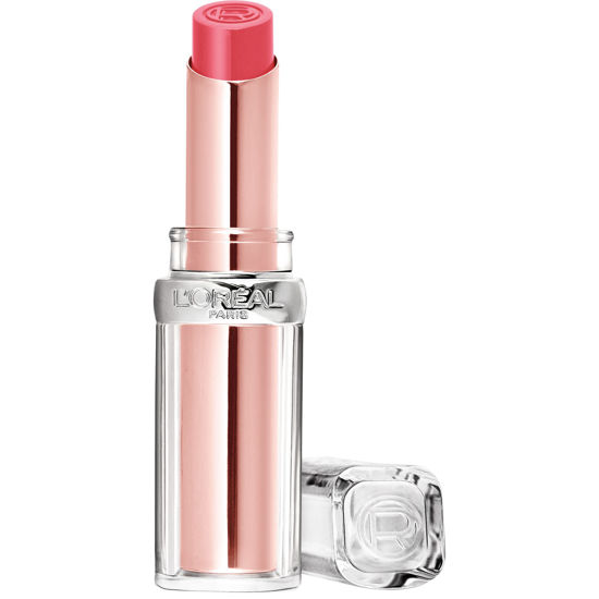 Picture of L’Oréal Paris Glow Paradise Hydrating Balm-in-Lipstick with Pomegranate Extract, Peach Charm