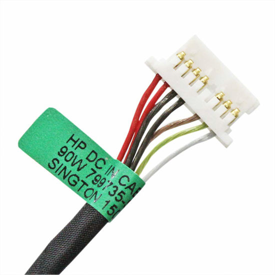 Picture of Zahara DC in Power Jack & Cable Plug Replacement for HP 17-by 17-BY0063CL 90W X360 M6-W M6-P M6-AQ M6-AR 14M-BA 15-AU M3-U 799735-F51 L22528-001 799735-S51 799735-F51 799735-Y51