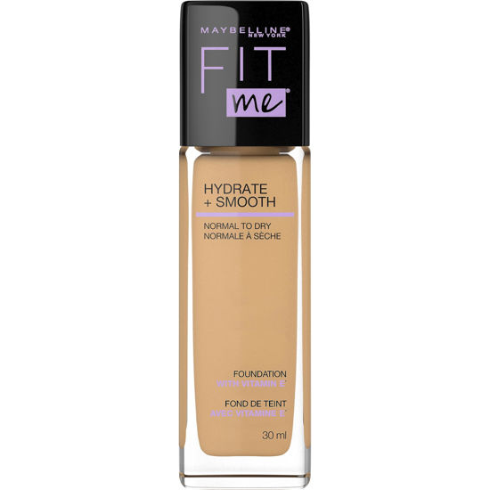 Picture of Maybelline New York Fit Me Dewy + Smooth SPF 18 Liquid Foundation Makeup, Natural Beige, 1 Count