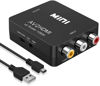 Picture of FANTIA RCA to HDMI, AV to HDMI Converter, 1080P 4k Video Audio TV 3 RCA CVBS HDMI with USB Charging Cable