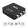 Picture of FANTIA RCA to HDMI, AV to HDMI Converter, 1080P 4k Video Audio TV 3 RCA CVBS HDMI with USB Charging Cable