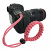 Picture of Allzedream Camera Wrist Strap Paracord Bracelet Adjustable for DSLR Binocular Cell Phone (Red White)