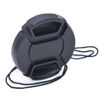 Picture of 43mm Lens Cap Center Snap on Lens Cap Suitable for Compatible with All Brands Any Ø43mm with Camera Lenses.