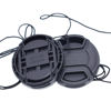 Picture of 43mm Lens Cap Center Snap on Lens Cap Suitable for Compatible with All Brands Any Ø43mm with Camera Lenses.