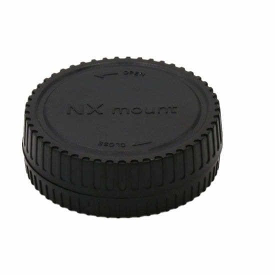 Picture of NX Camera Body and Rear Lens caps,Compatible with NX Mount Mirrorless Interchangeable-Lens Cameras Such as NX1,NX5,NX10,NX11,NX20,NX30,NX100,NX200,and 45mm F1.8 2D/3D,12-24mm F4-5.6 ED Lens