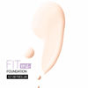 Picture of Maybelline Fit Me Dewy + Smooth SPF 18 Liquid Foundation Makeup, Fair Porcelain, 1 Count