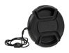 Picture of Fotodiox Inner Pinch Lens Cap, Lens Cover with Cap Keeper, 55mm