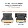 Picture of DTech DVI to VGA Adapter DVI-D Male to VGA Female Converter 1080P Video Connector 24+1 Pin for Monitor Computer Projector