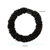 Picture of Satin, Silk Hair Ties Black Small Mini Scrunchy for Women Thick Hair Accessories Cute Soft No Slip Hair Elastics Ponytail Holder for Curly Hair No Damage Hairties Gift for Girls