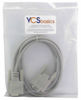 Picture of YCS basics 6 Foot DB9 9 Pin Serial / RS232 Male/Female Extension Cable