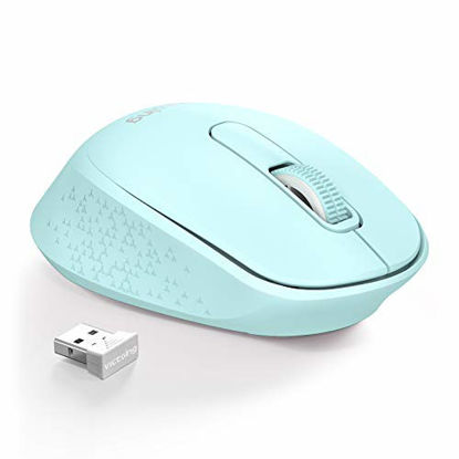 Picture of VicTsing Wireless Mouse for Chromebook, 2.4G USB Mouse Wireless with Ergonomic Right-Hand Shape, Comfortable Computer Wireless Mice for Small Hand and Kids, Laptop, Chromebook, Mac, Windows, Mint