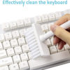 Picture of Sixrfeel Keyboard Cleaning Kits, 5 in 1 Dust Cleaner Brush for Computer/Cell Phone/Earphone AirPods/PC/Laptop/Keyboard(with Key Puller)